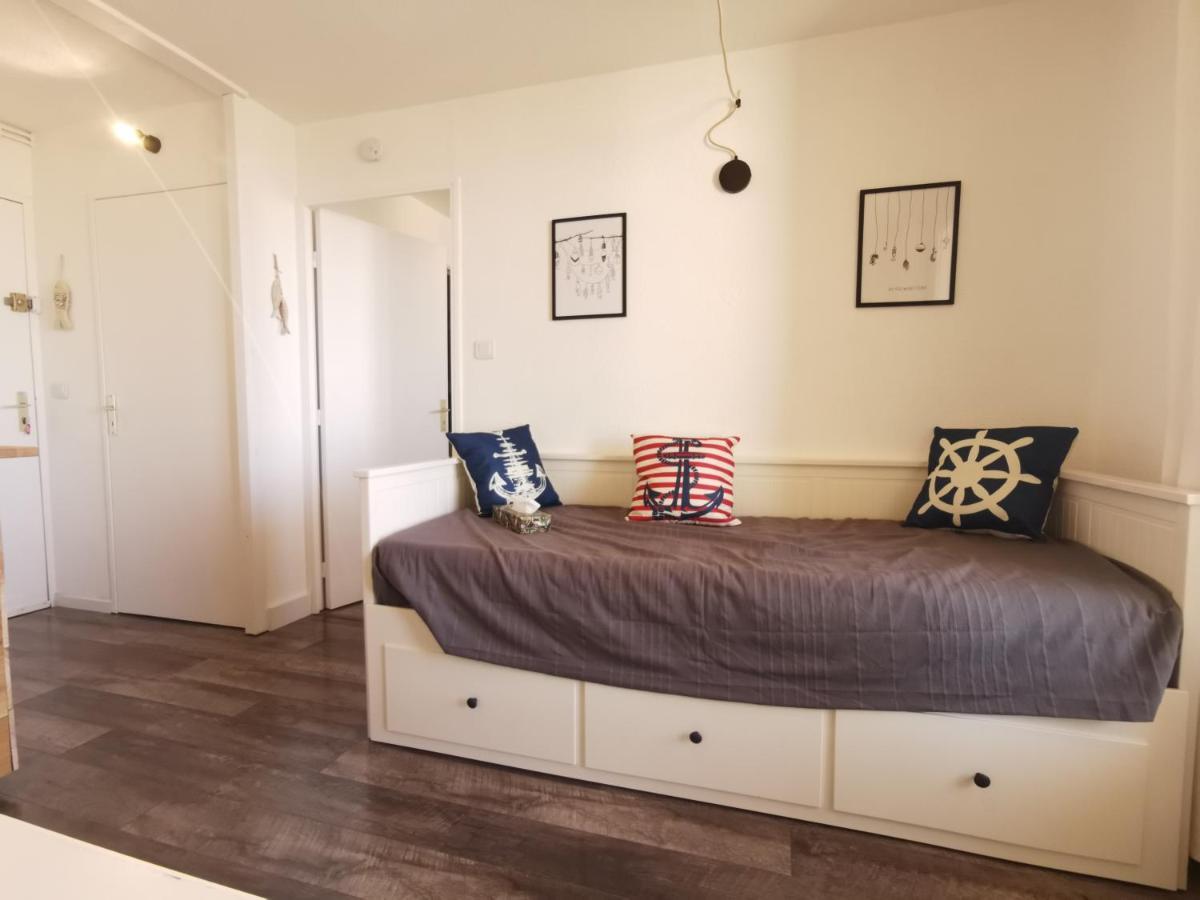 Le Carlton - Superbe Appartement - Acces Direct Plage - Terrasse Vue Mer ลูกัท ภายนอก รูปภาพ